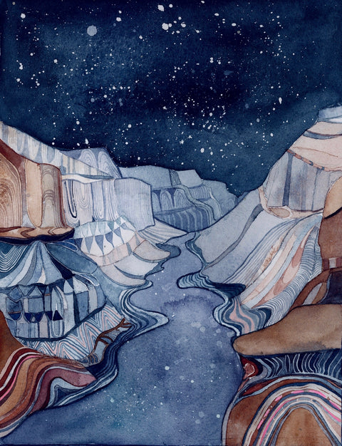 grand canyon painting