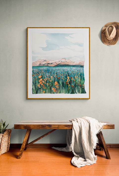 west temple painting