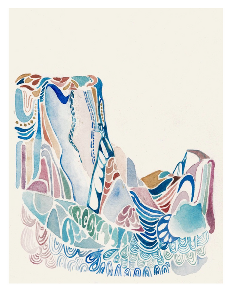 el capitan painting, Yosemite