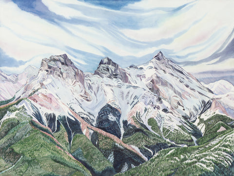 three sisters painting