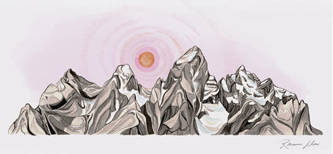 grand teton painting