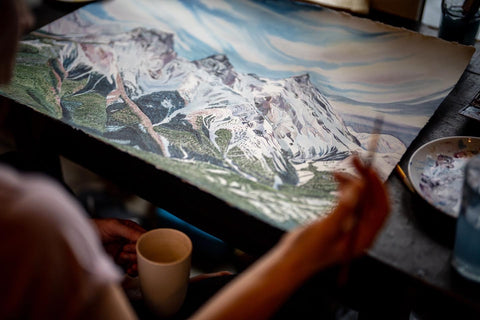 Mountains Landscape Paintings
