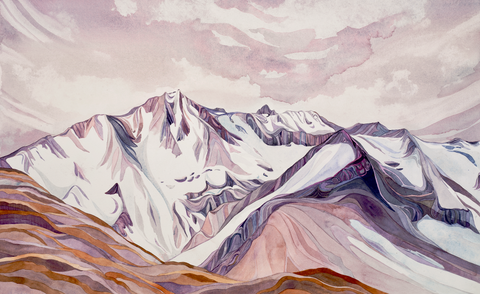 Wilson Peak painting